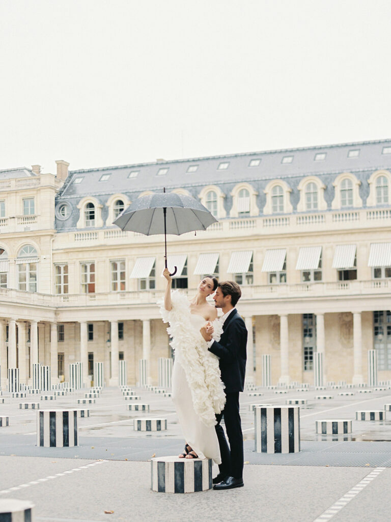 romantic Paris pre wedding