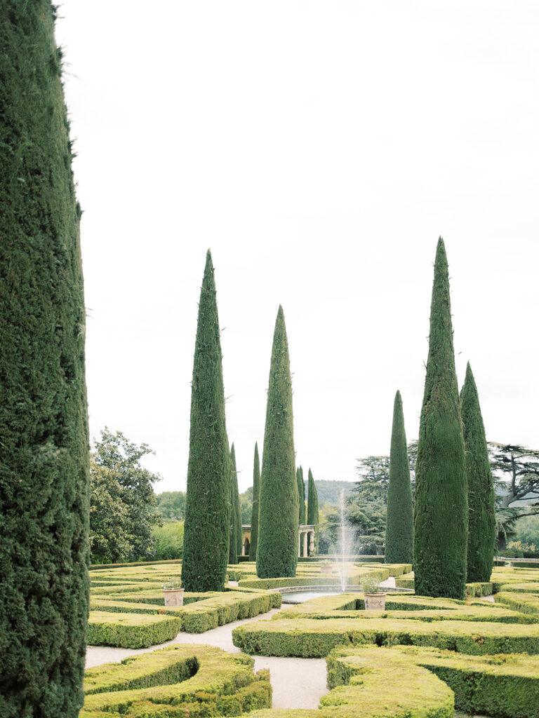 Chateau de sannes luxury wedding