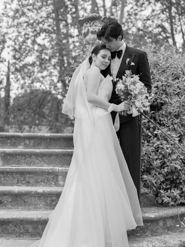 Chateau de sannes luxury wedding first look